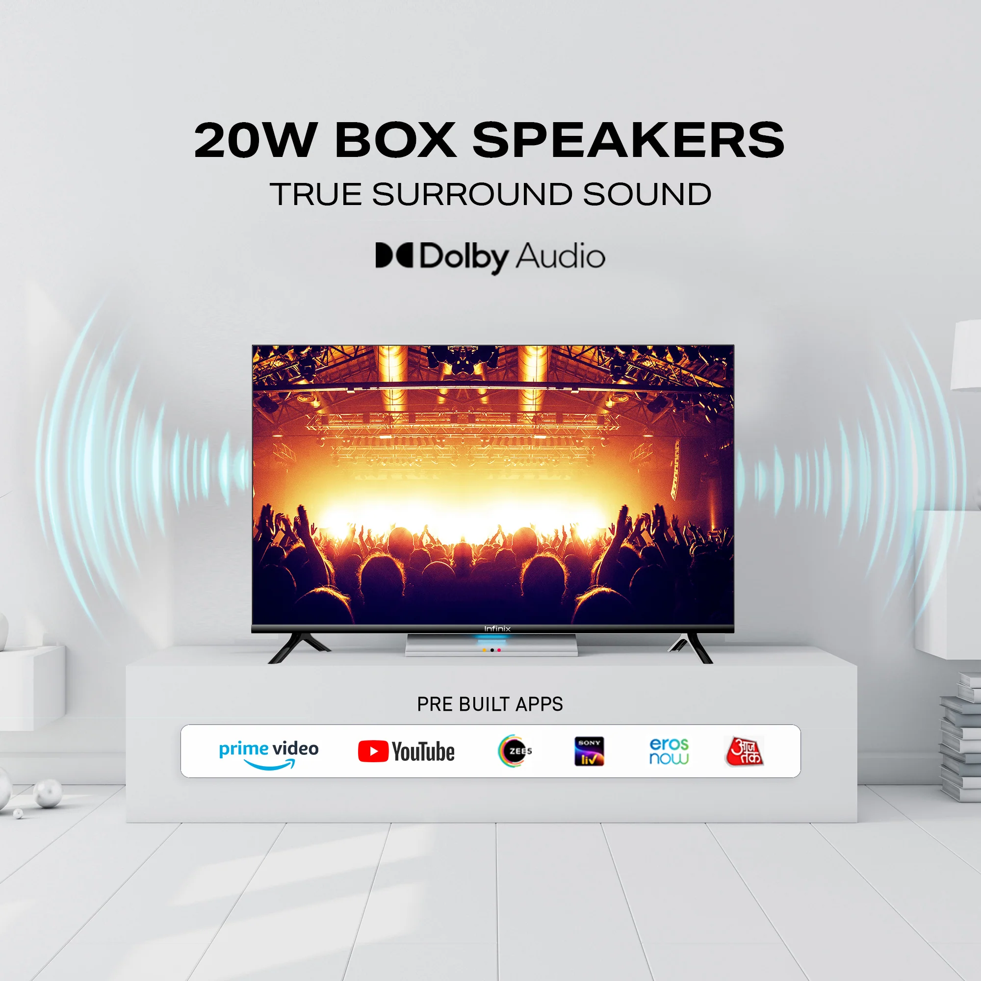 Y1D HD Ready LED Smart Linux TV - Image 10